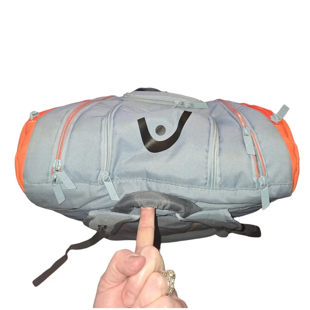 Head Radical 12R Monstercombi Tennis Bag Unisex OS Grey Orange Lg Capacity CCC+